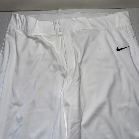 Nike Team Engineered Baseball Pants Mens White Engineered Sz 3XL Pockets - Picture 4 of 12